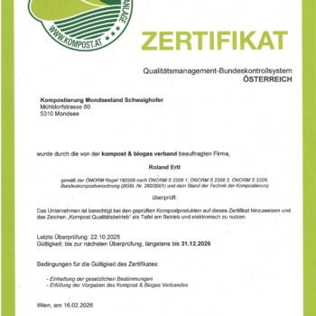 zertifikat arge kompostieren.at 2026